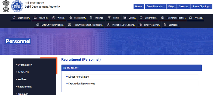 DDA JSA Recruitment