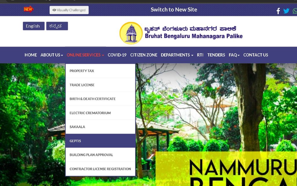 BBMP Property Tax 202324 Online Payment, Check Status, Bill Receipt