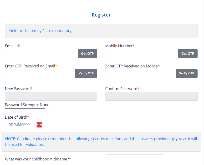 MPSC Recruitment- Eligibility Criteria