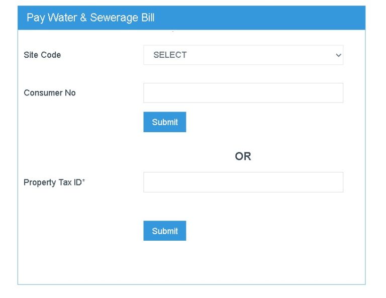 MCG Water Bill [Gurgaon] Online Payment Modes & Receipt