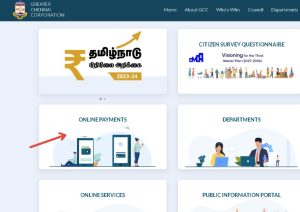 Chennai Corporation Property Tax- Track Status and Download Receipt