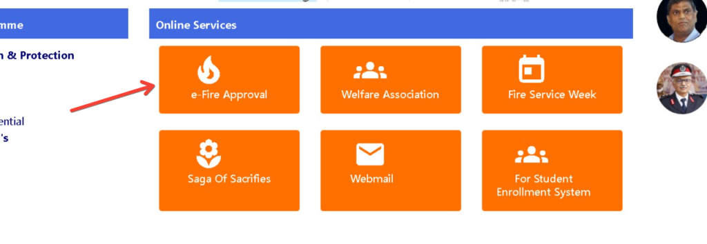 E- Fire approval option maharasthra fire service 