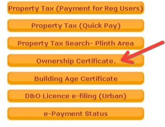 ownership certificate option