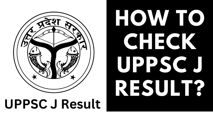 UPPSC J Result
