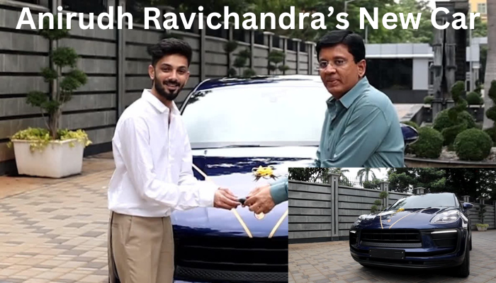 Anirudh Ravichandra New Car