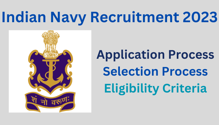 Indian Navy Recruitment 2023