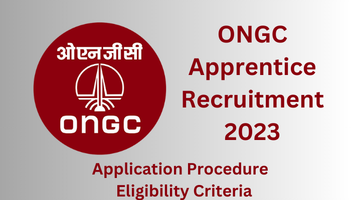 ONGC Apprentice Recruitment 2023