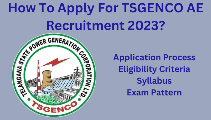 TSGENCO AE Recruitment 2023